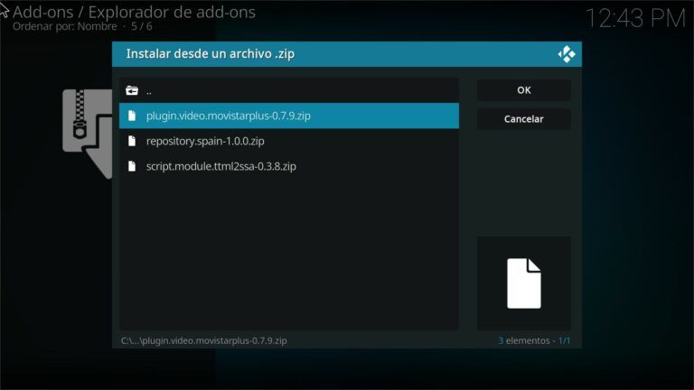 Cómo ver todos los canales de Movistar Plus en Kodi con este addon