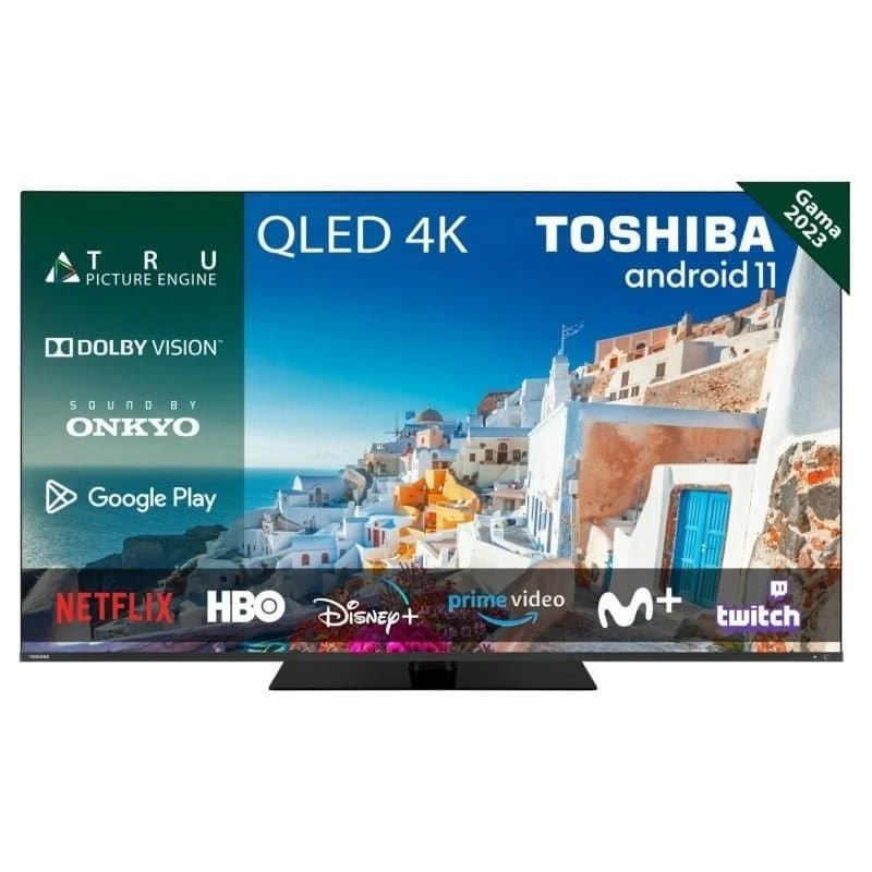 Las mejores ofertas en Televisores LED Toshiba Negro