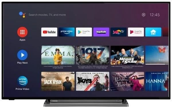Android TV 40DM54FA1 40” HD Chromecast y Voice Assistant – Daewoo