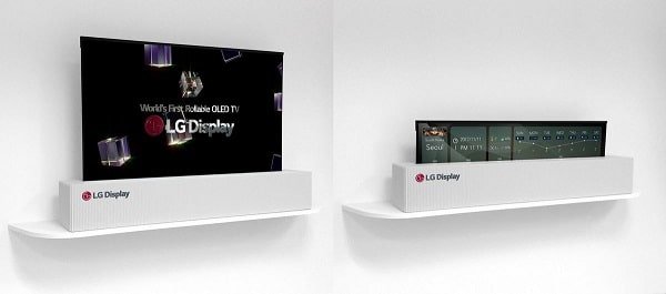 Así funciona la nueva Smart TV enrollable de LG presentada en CES 2020