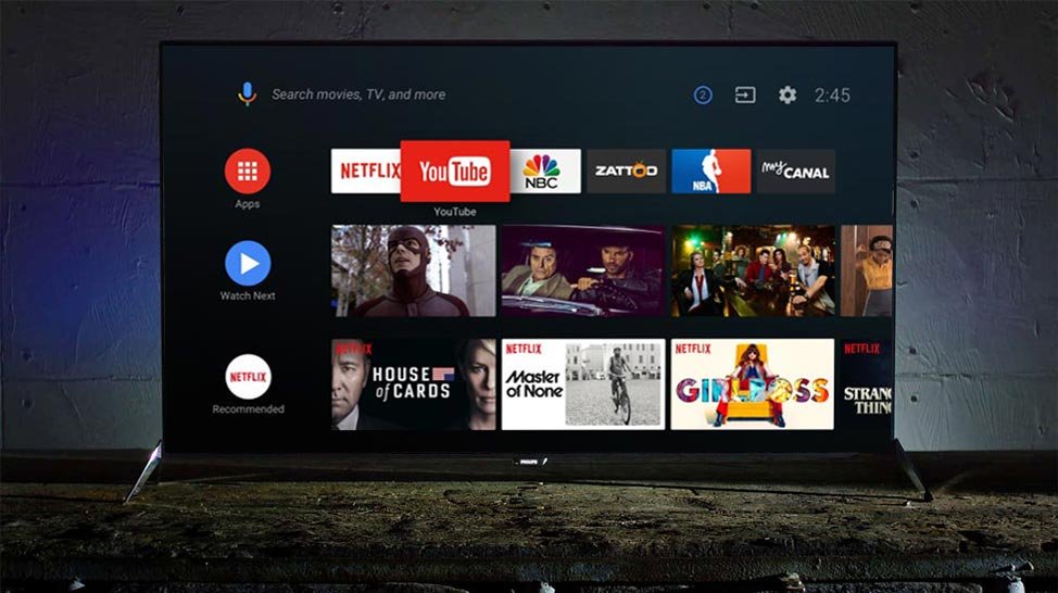 Android TV podría llegar con un nuevo diseño este año
