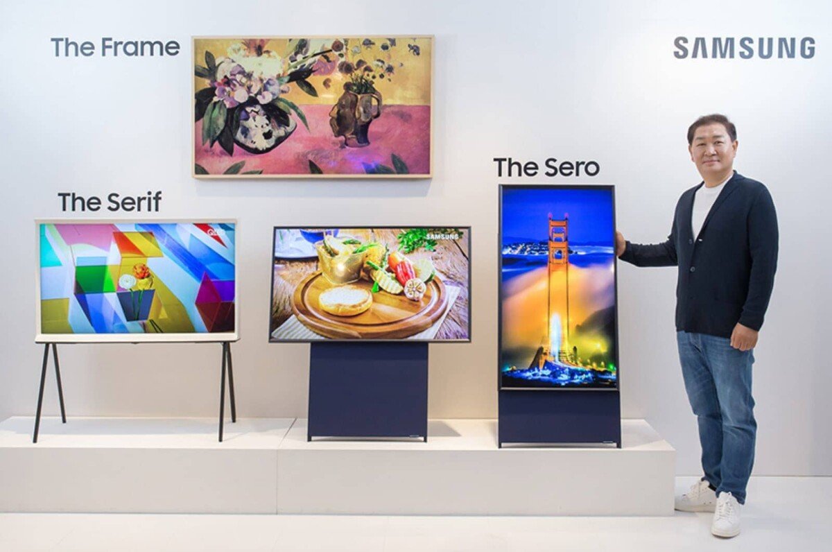 The Sero, una Smart TV Samsung con orientación vertical realmente curiosa