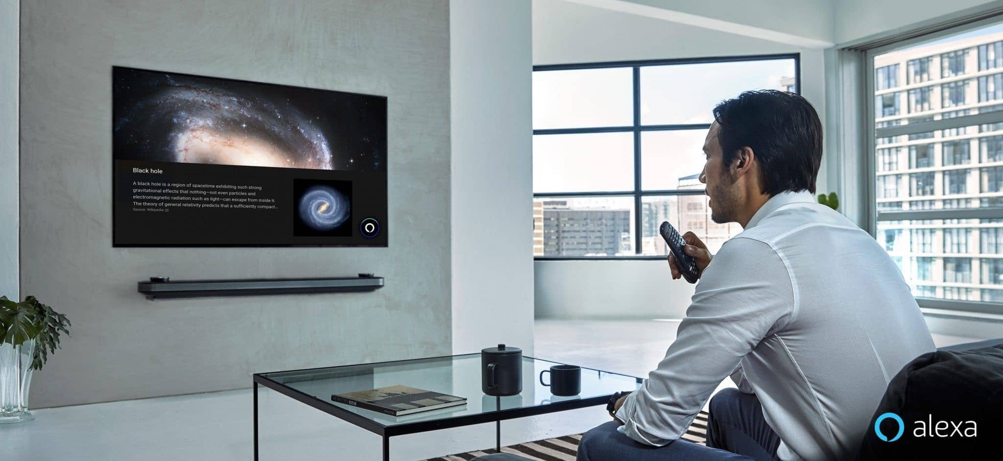 Smart TV LG con Alexa