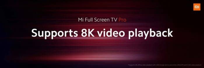 Smart TV Xiaomi Mi Full Screen TV Pro Series