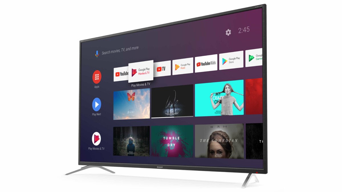 Sharp desembarca en España a lo grande: así es su Smart TV 4K con Android TV