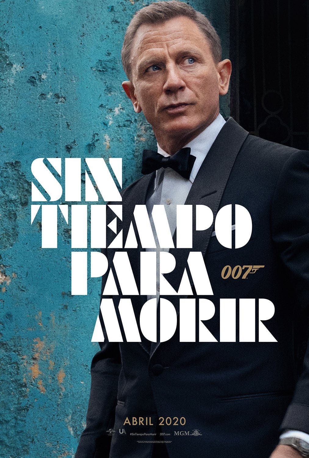 Póster oficial James Bond 007: Sin tiempo para morir (2020)