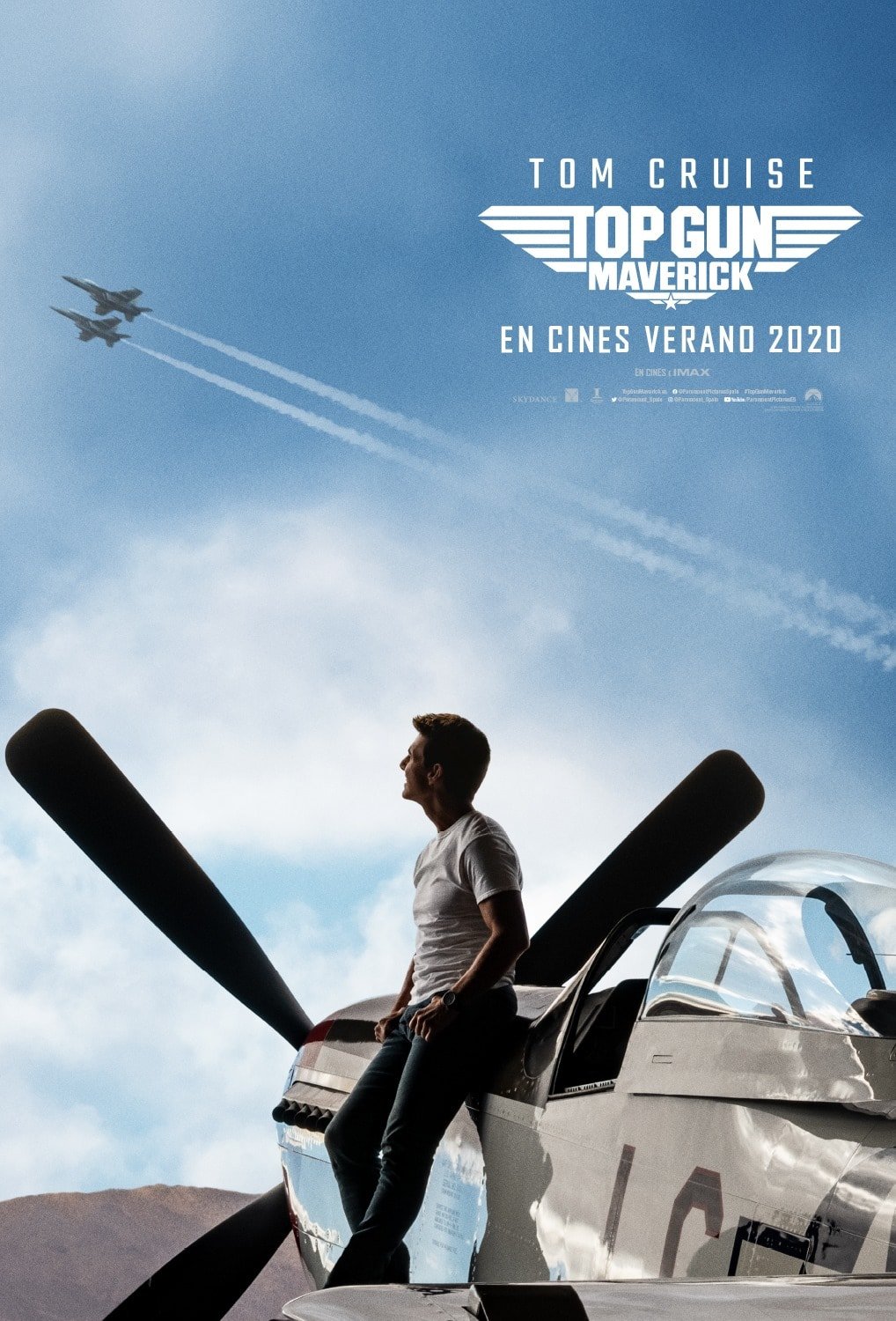 Póster oficial Top Gun: Maverick (2020)