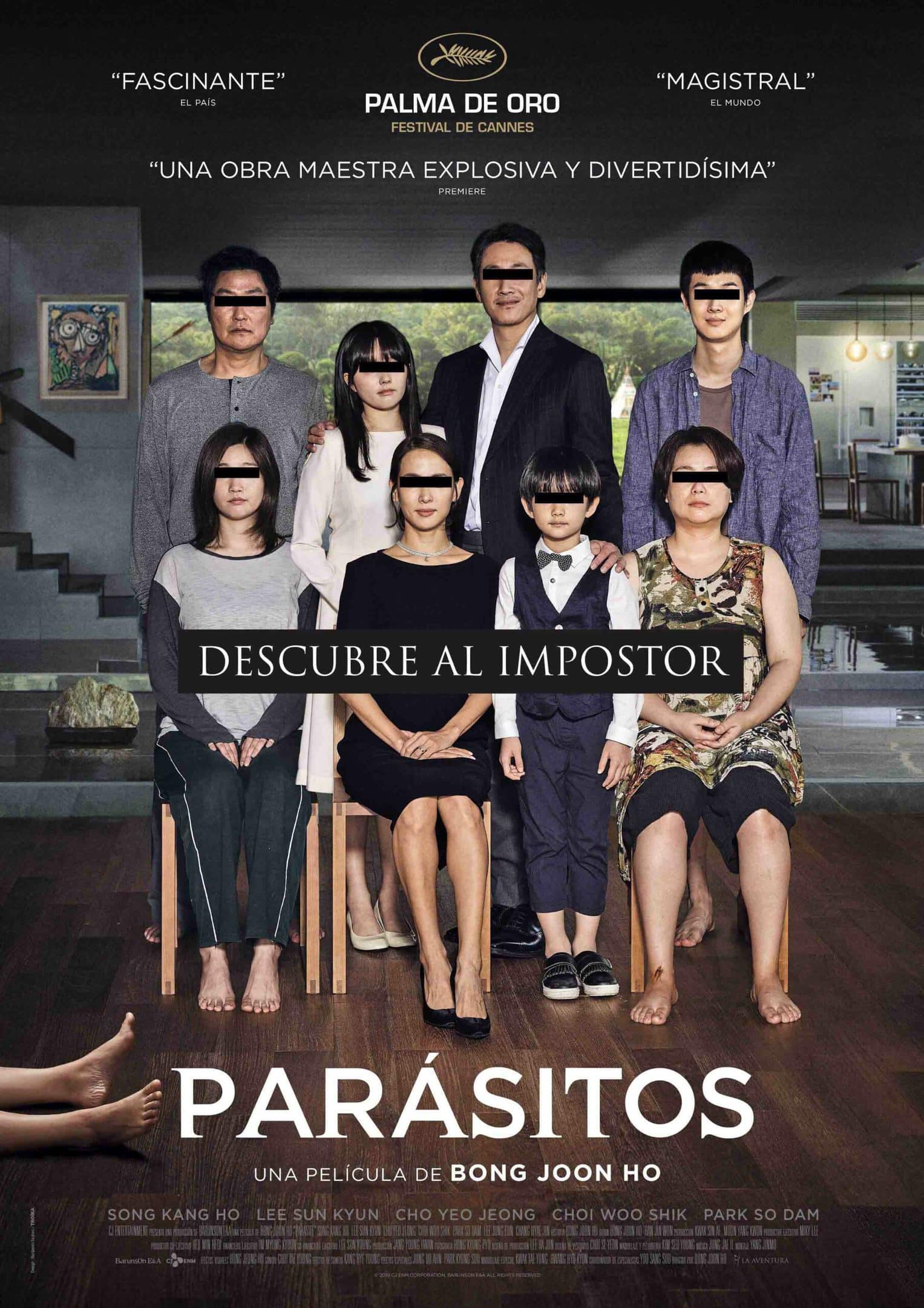 Póster Parásitos (2019)