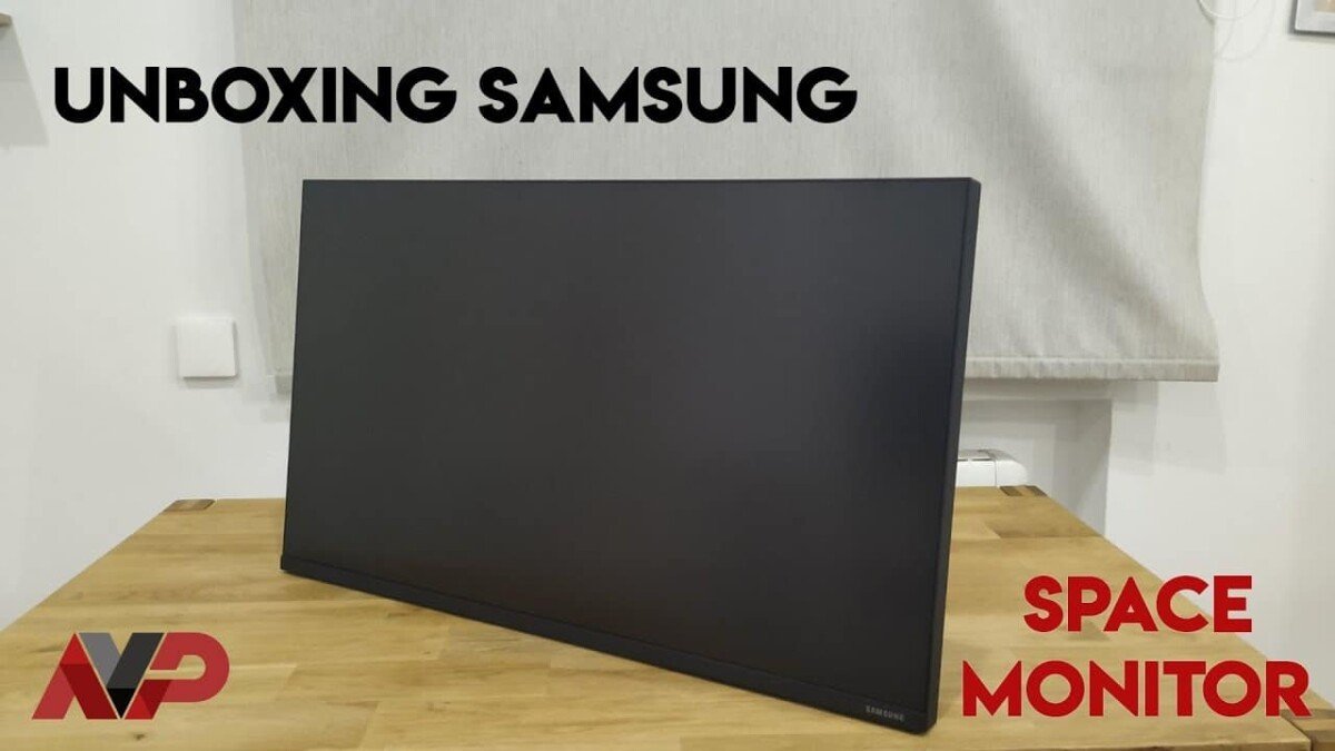 Unboxing Samsung Space Monitor SR75 32″: el monitor sin marcos!