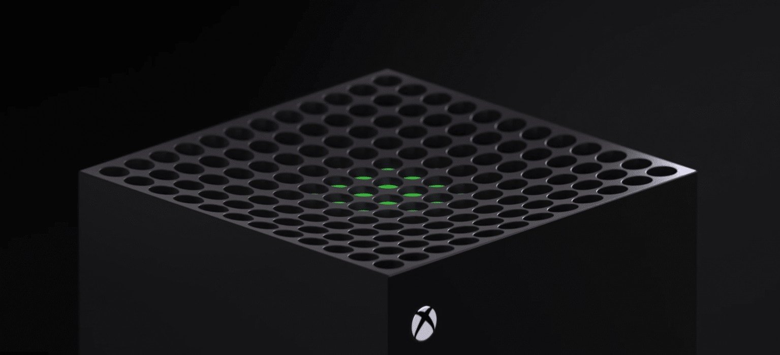 Parte superior de la Xbox