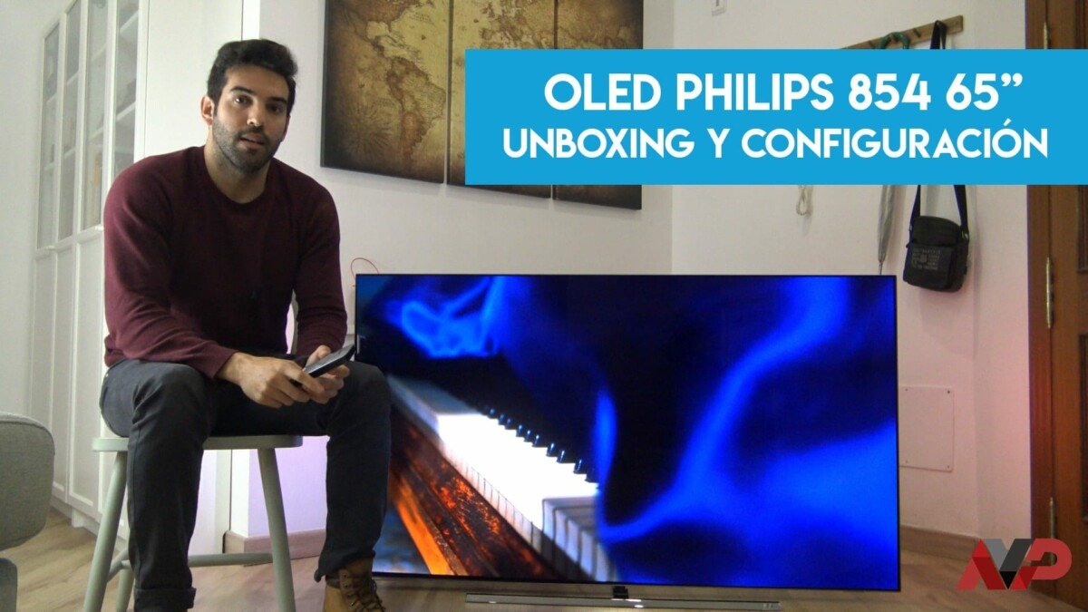 Philips OLED 854: Unboxing y configuración
