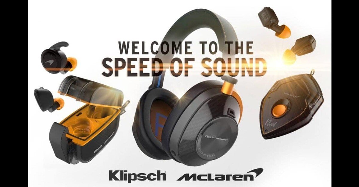 ¿Amante de la F1? No te pierdas estos auriculares de Klipsch Audio y McLaren