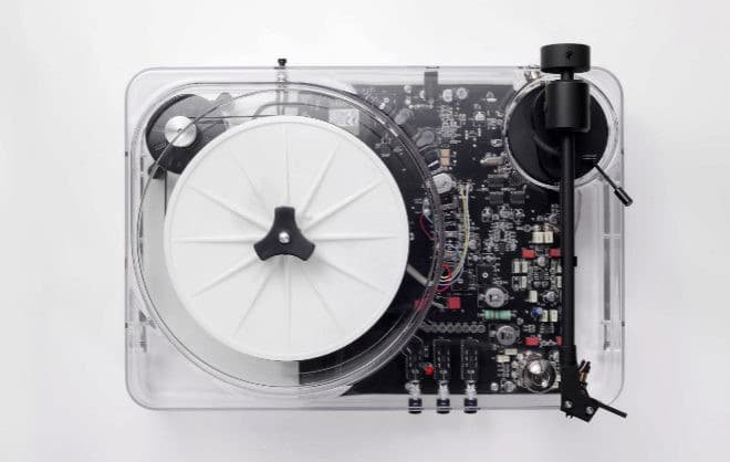 tocadiscos Gearbox Transparent Turntable MKII
