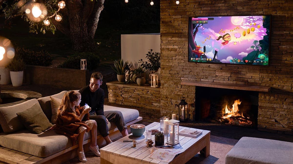 Samsung The Terrace: una Smart TV para ¡usar en tu balcón!