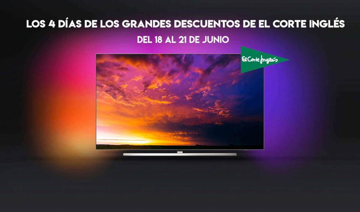 Aprovecha estas ofertas en Smart TV en Los 4 días de los grandes descuentos de El Corte Inglés