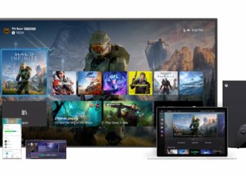 Xbox Series X interfaz