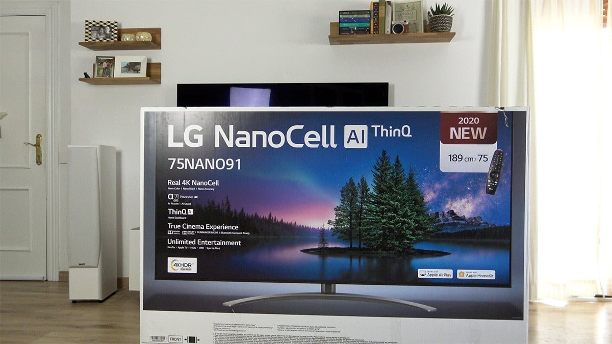 LG Nanocell NANO91: unboxing y primeras impresiones