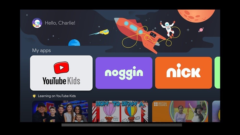 Así son los nuevos perfiles para niños en Google TV