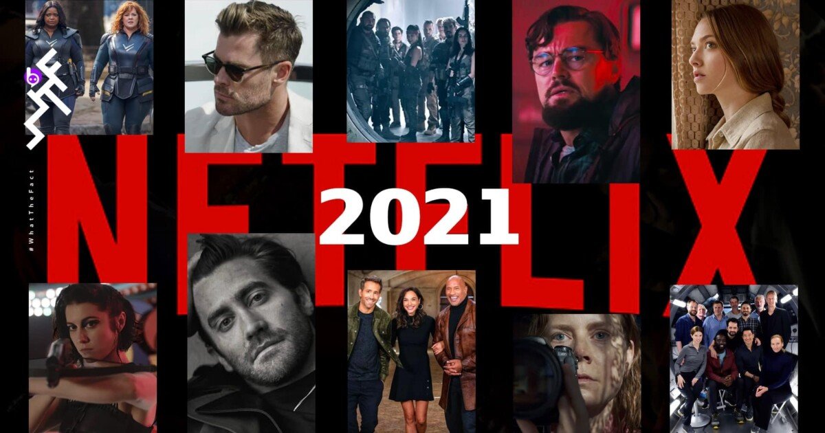 Todas las películas y series que llegarán a Netflix en 2021