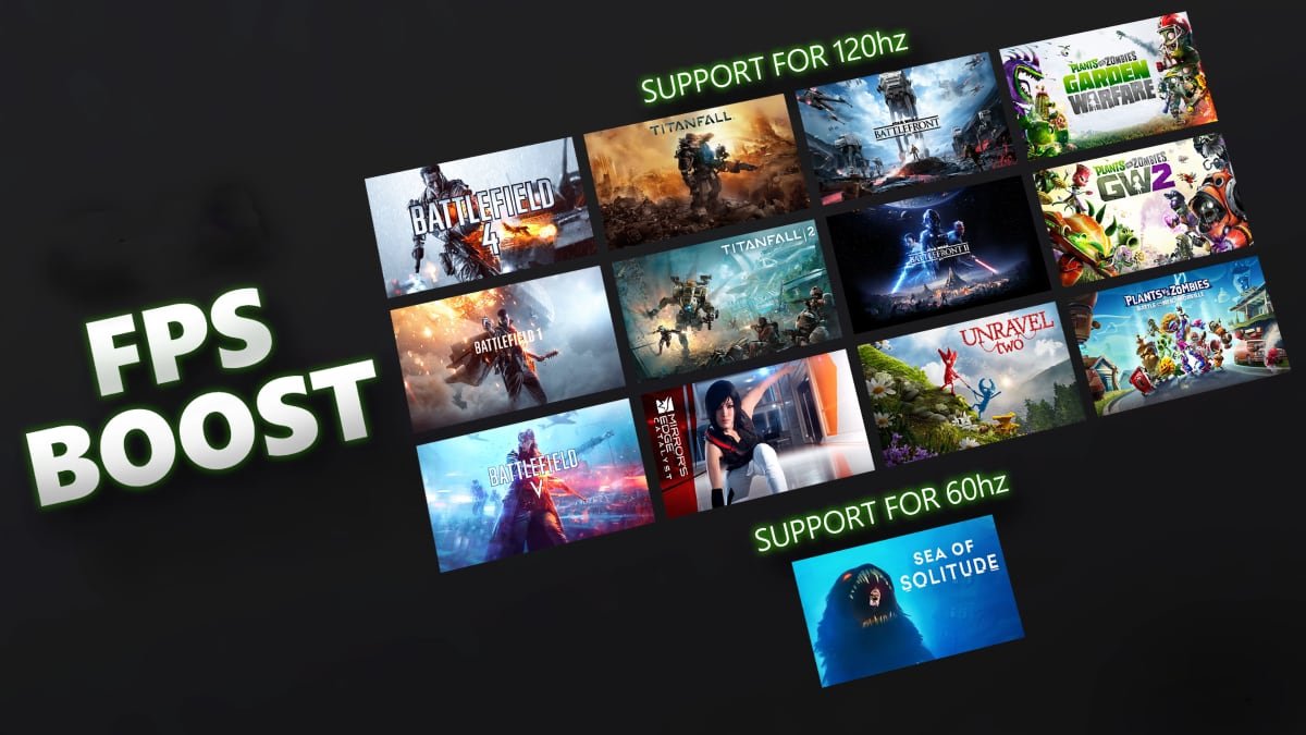 Estos 74 juegos de Xbox Series ya son compatibles con FPS Boost