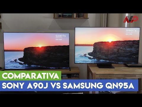 Comparativa Smart TV OLED vs QLED 2021: Sony A90J vs Samsung QN95A