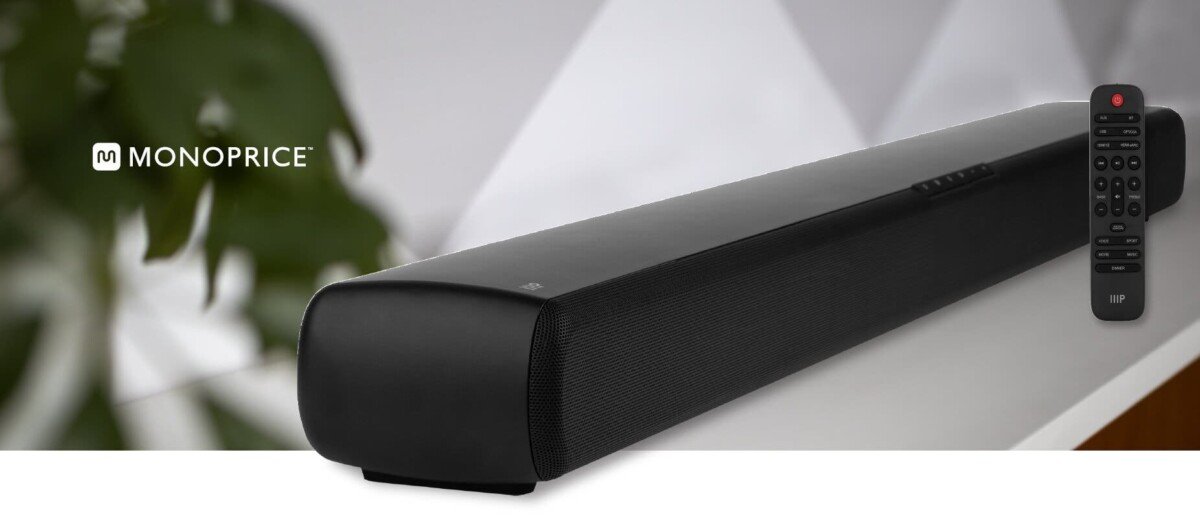 Monoprice SB-300 es oficial: ¿la barra de sonido con Dolby Atmos más barata del mercado?