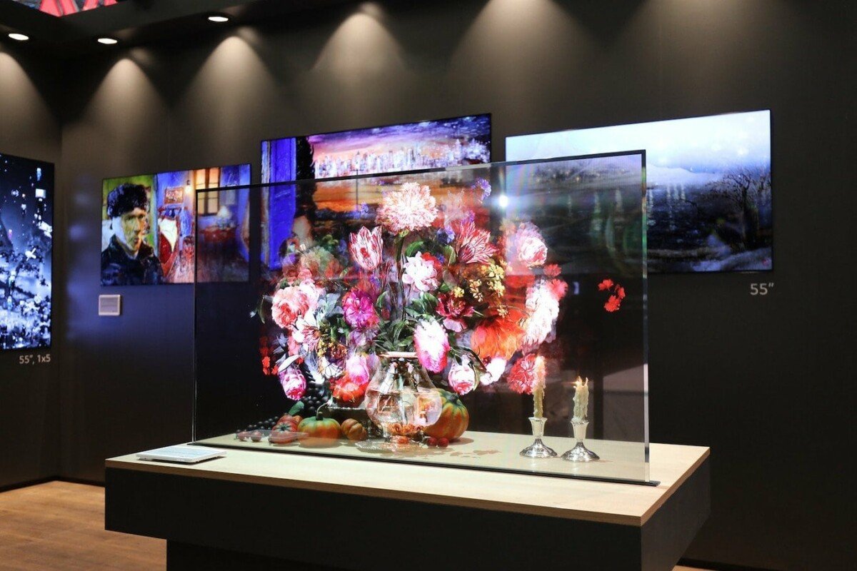 LG redobla su apuesta por la tecnología OLED: paneles transparentes y mucho más