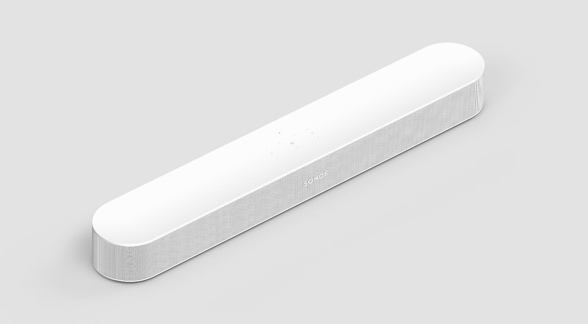 nueva barra de sonido Sonos Beam completa blanca