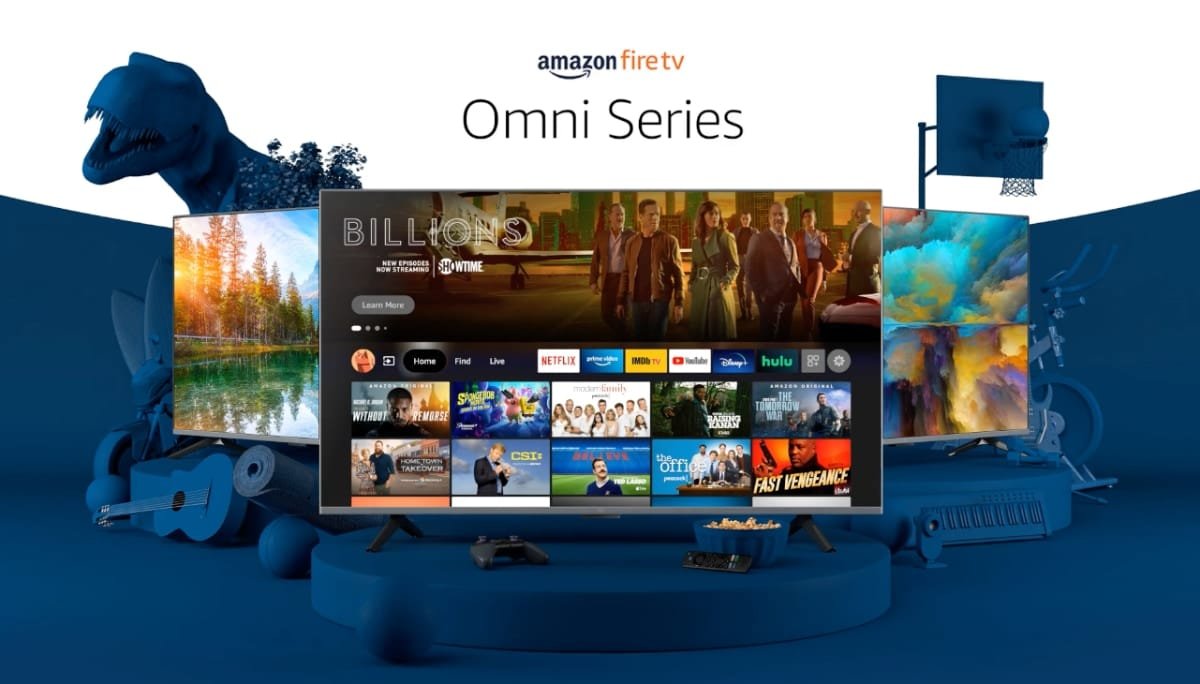 Amazon Fire TV Omni y Fire TV 4, los primeros televisores de Amazon ya son una realidad