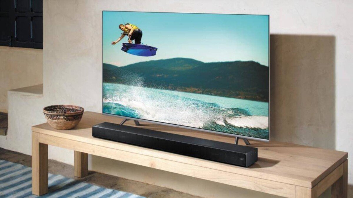 Mejora el sonido de tu tele: barra Samsung HW-Q70T con Dolby Atmos y subwoofer rebajada a 279€ en El Corte Inglés