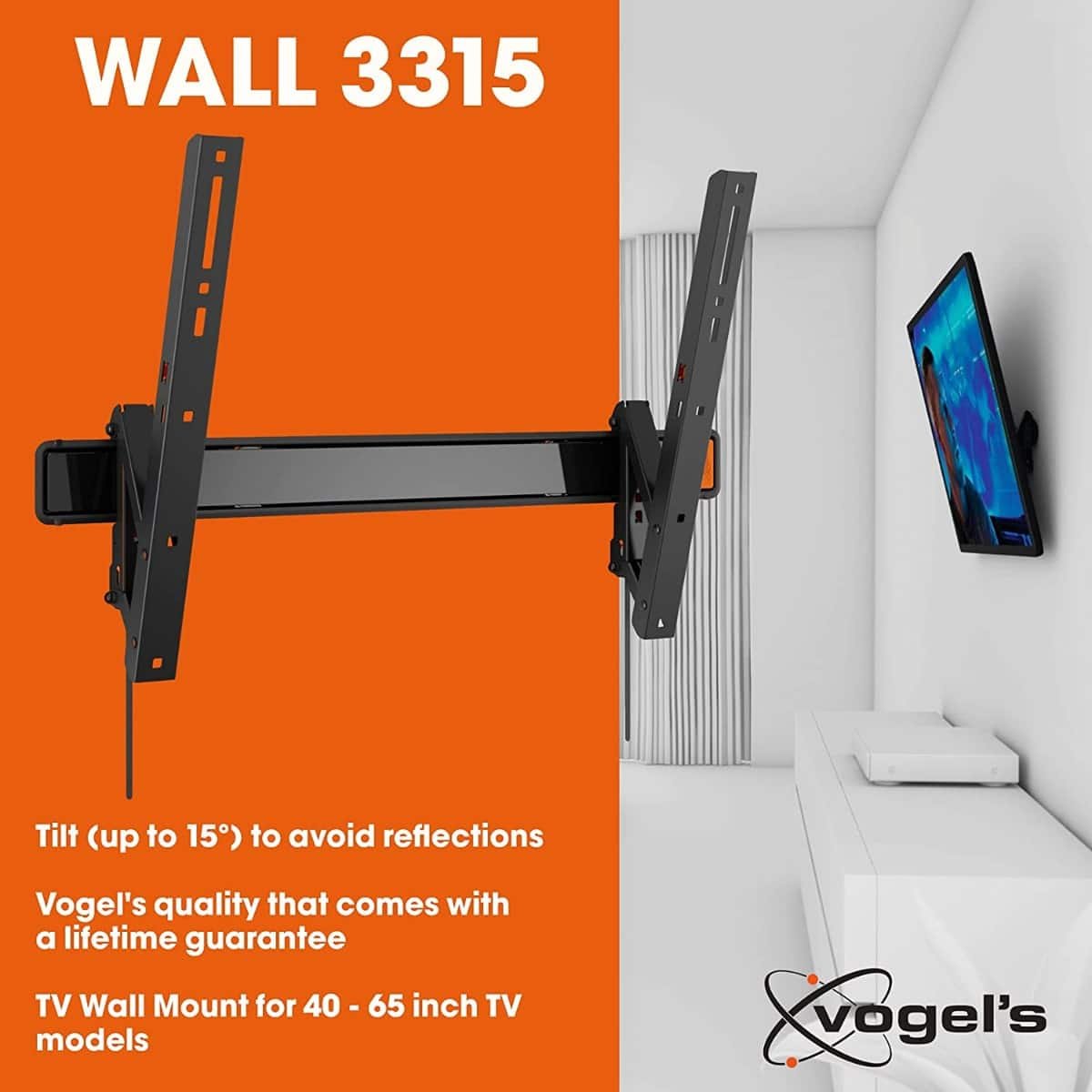 mejores soportes de pared para colgar televisor VOGELS Wall 3315