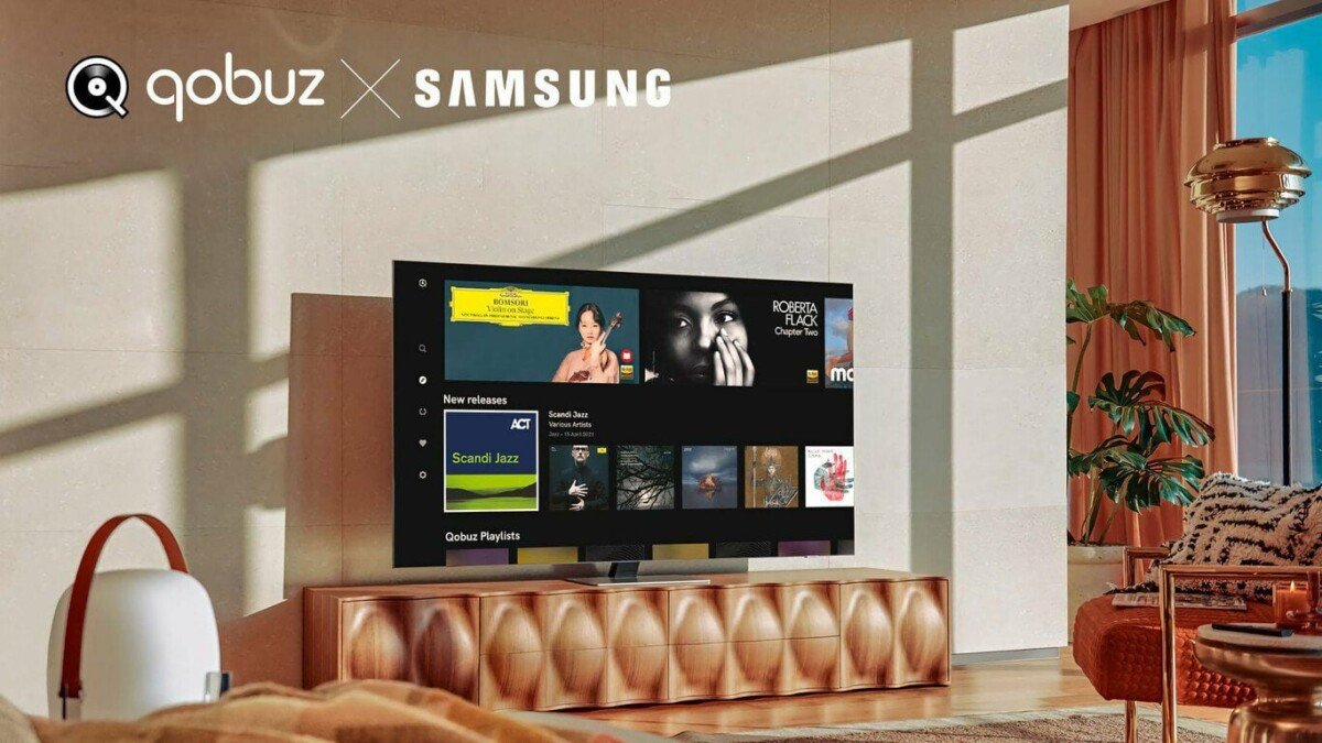 Más competencia para Tidal y Amazon Music HD: ya puedes instalar Qobuz en tu tele Samsung