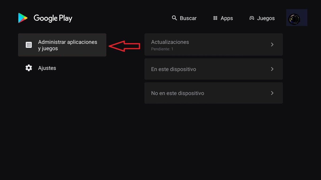 pasos android tv actualizar apps (1)