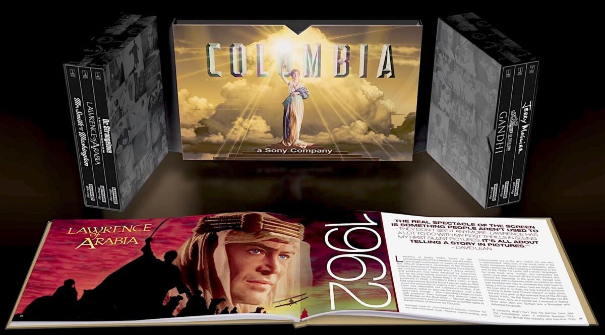 Lawrence de Arabia y otras películas de época quieren revivir a los reproductores Blu-ray UHD