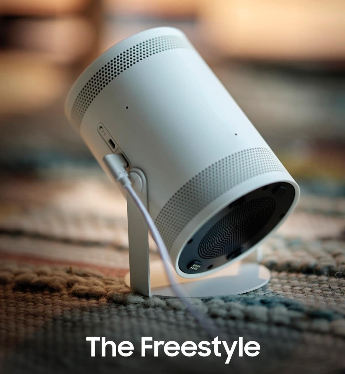 proyector Samsung The Freestyle lateral