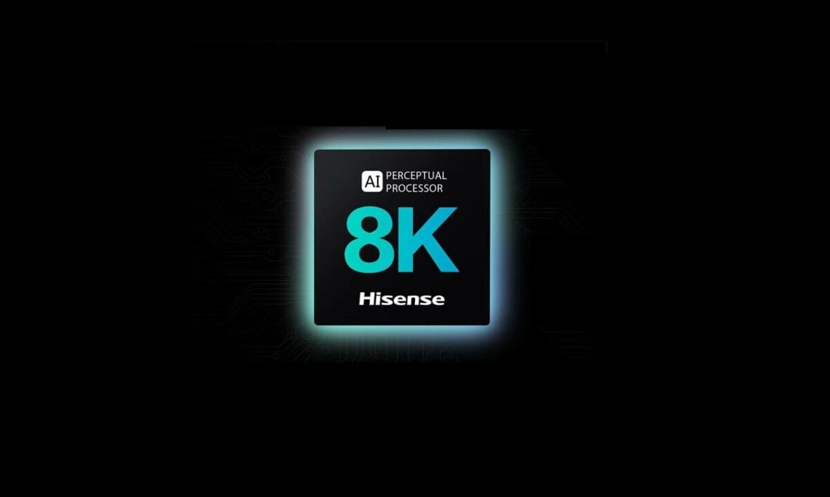 Hisense presenta nuevo procesador para televisores: 8K a 120 Hz con IA para mejorar la imagen