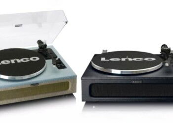 Lenco LS-400: tocadiscos con USB, Bluetooth y altavoces integrados