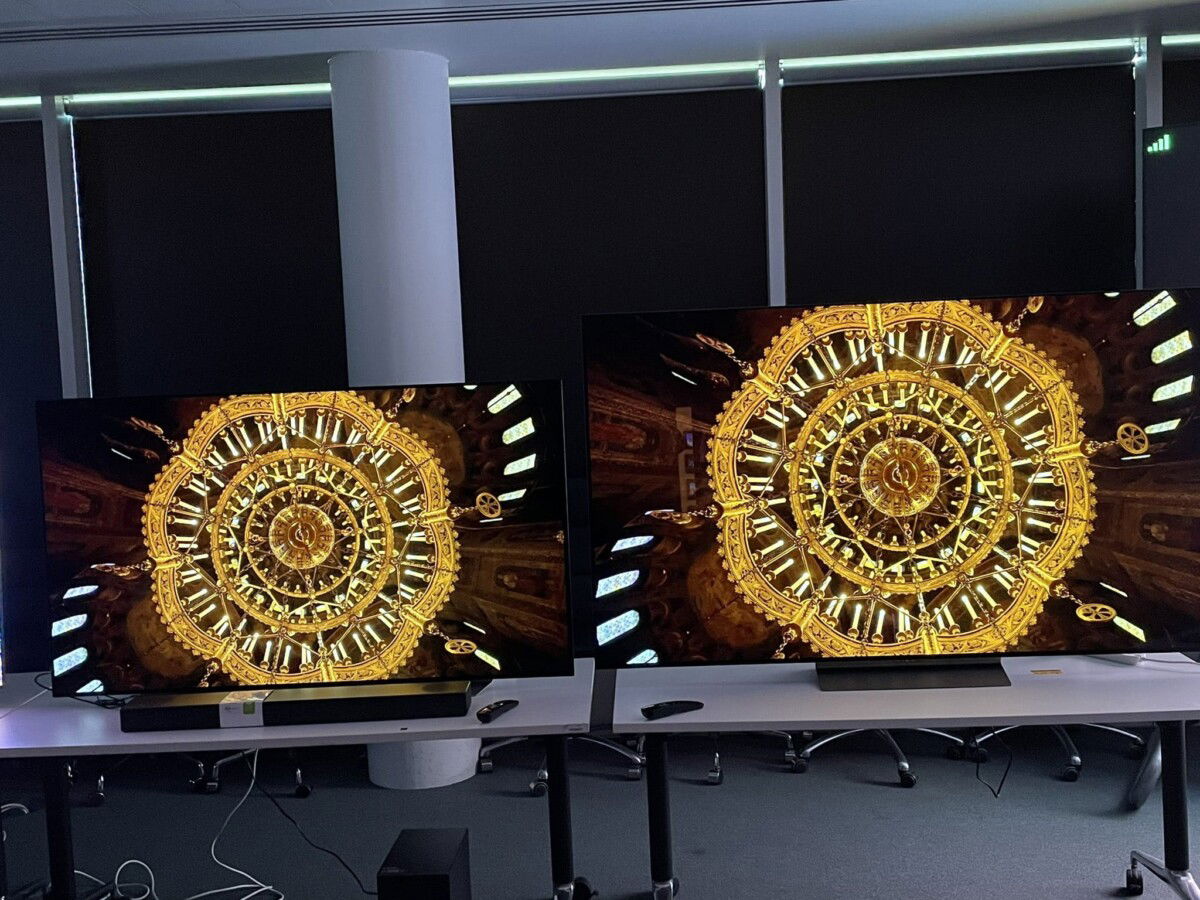 LG OLED C2 vs LG OLED C1 estas imágenes comparativas muestran la