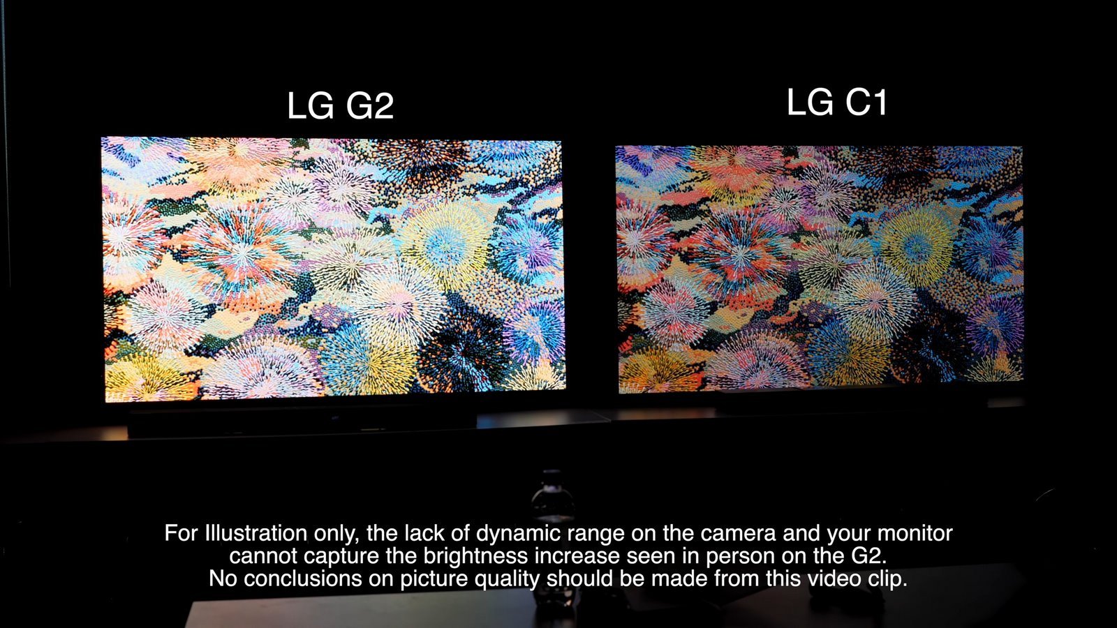LG OLED G2 vs LG OLED C2