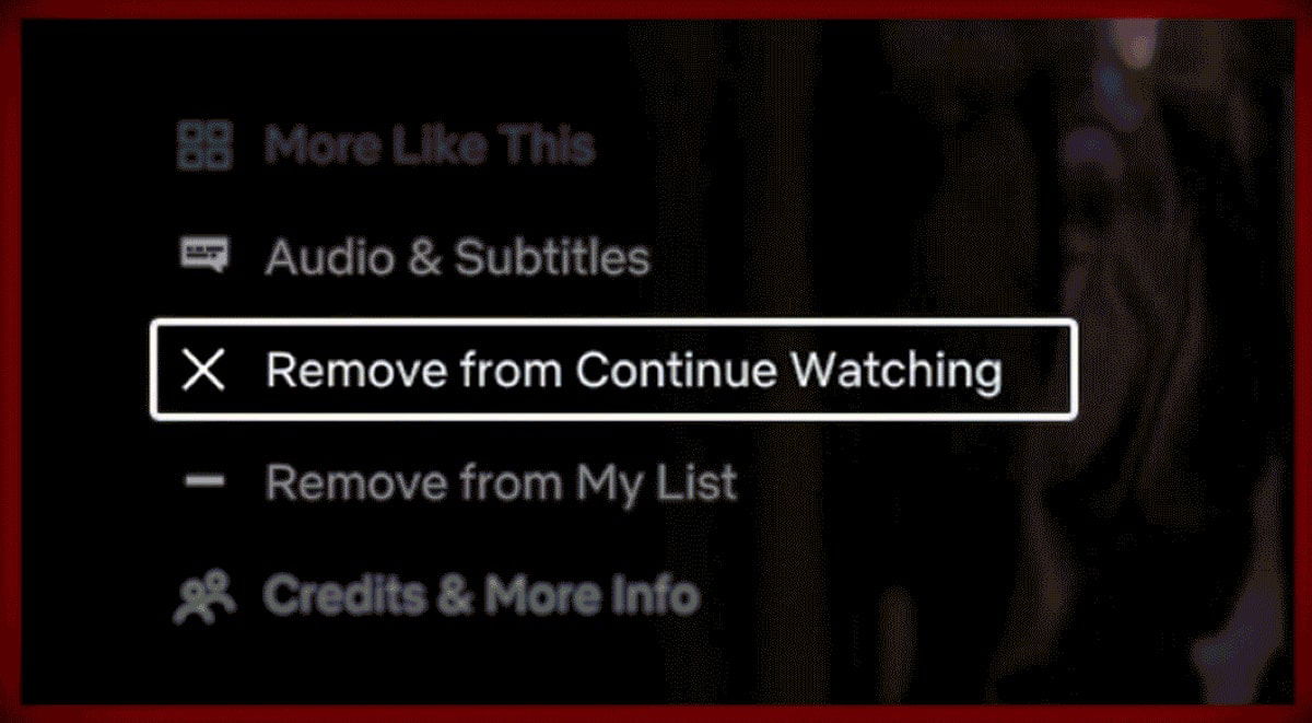 Netflix ya permite eliminar contenido de "Seguir viendo" opción