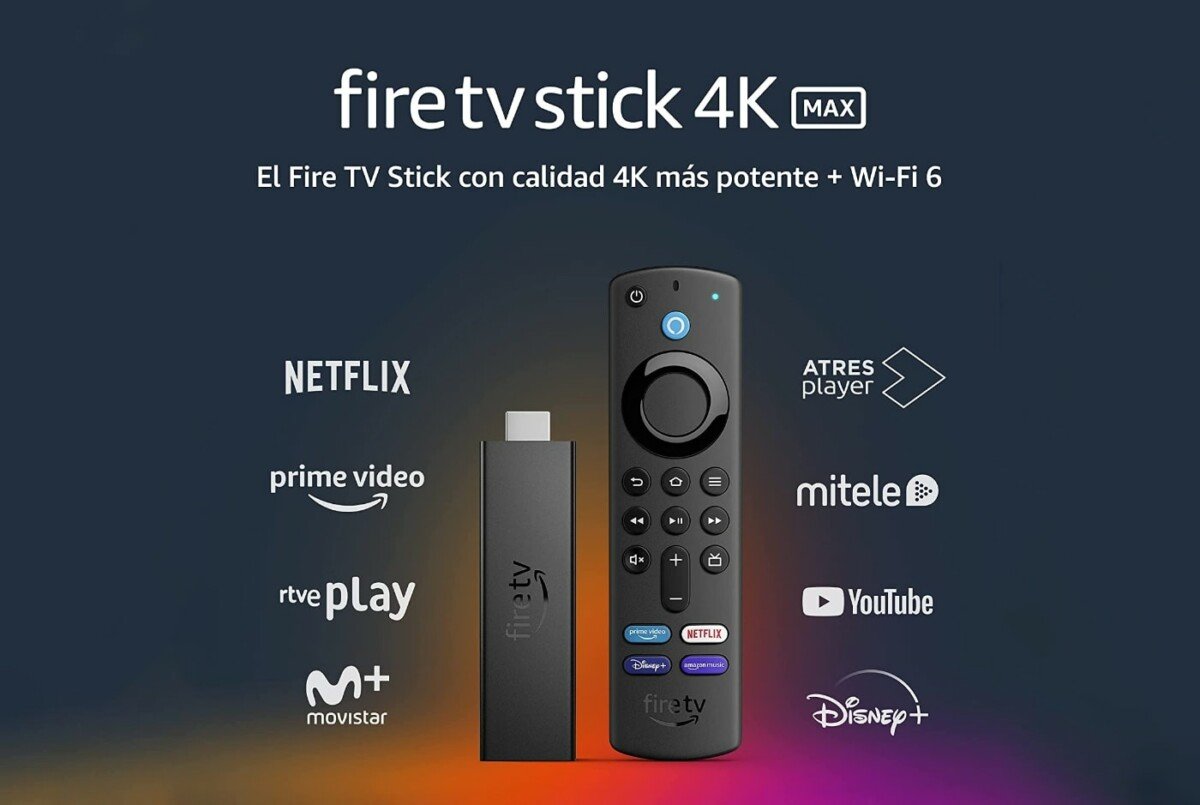 El Fire TV Stick 4K Max de Amazon vuelve a estar a precio de Black Friday