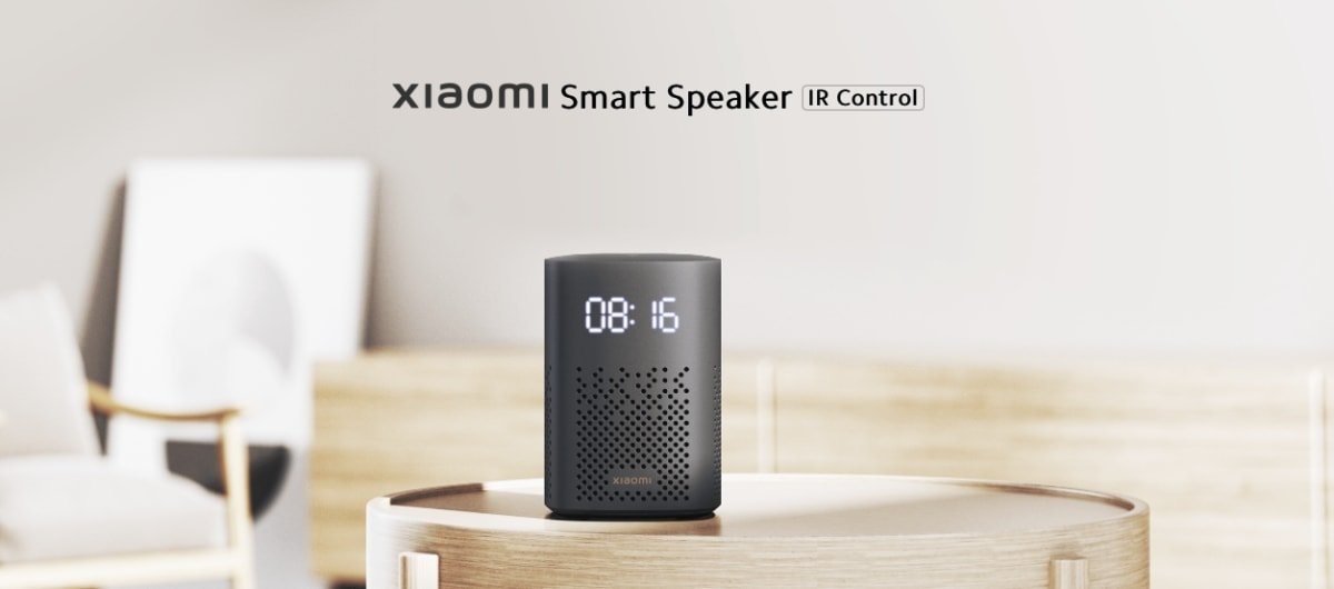 Xiaomi Smart Speaker IR Control, un pequeño altavoz inteligente con reloj  integrado