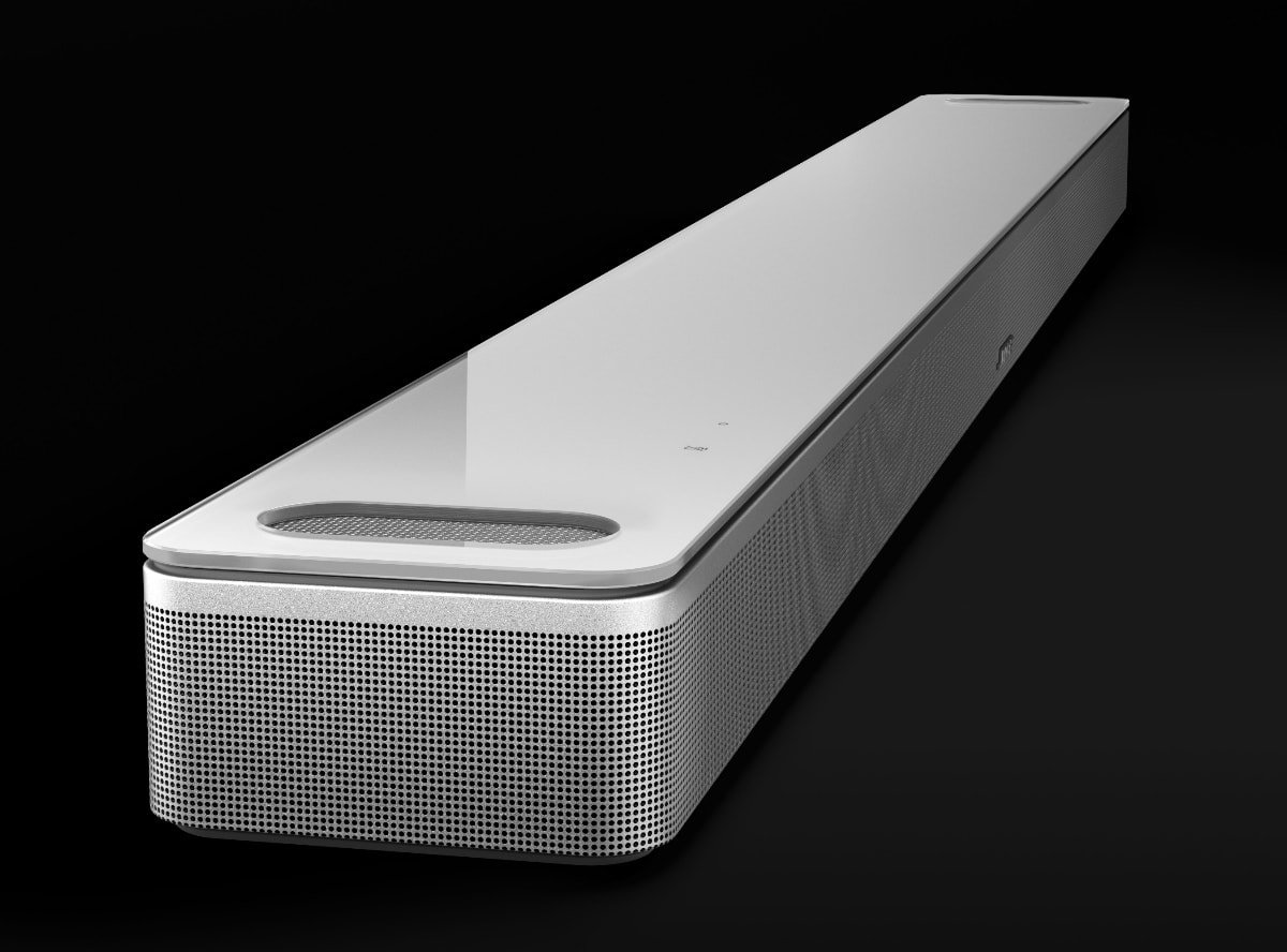 barra de sonido Bose Smart Soundbar 900 lateral blanco