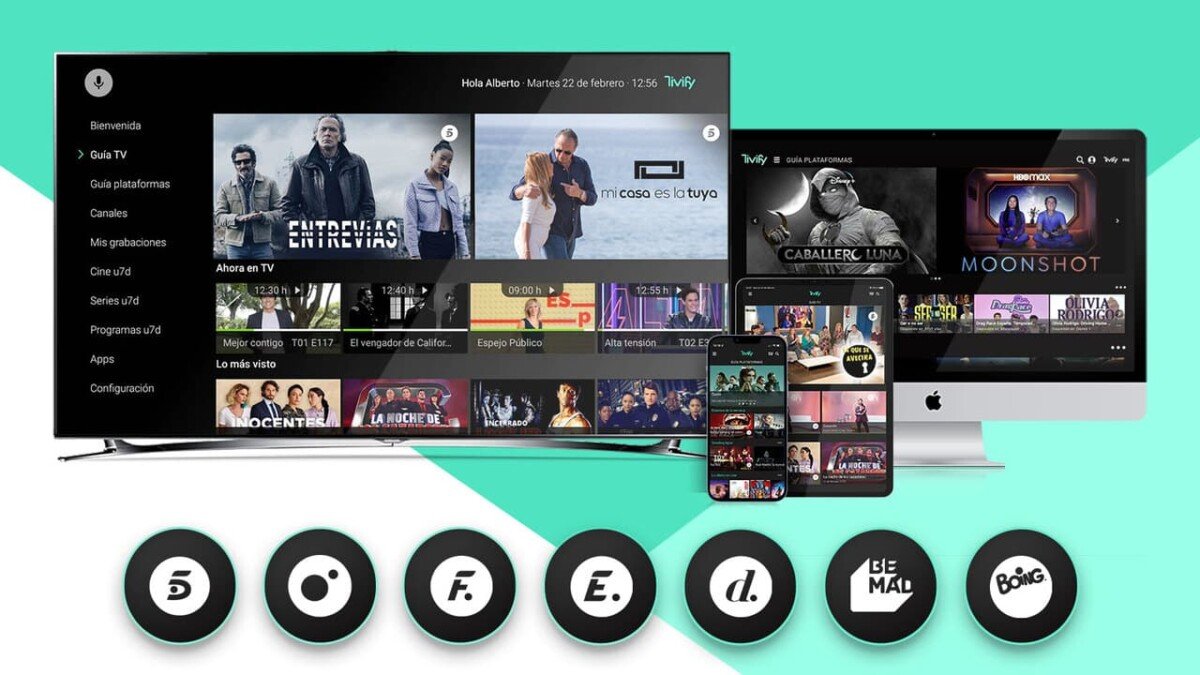 Tivify añade los principales canales de Mediaset a su catálogo