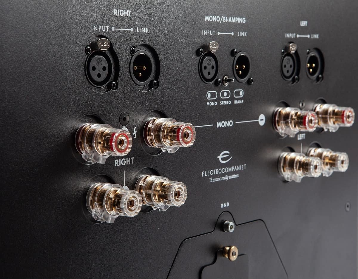 amplificador streamer Electrocompaniet AW 800 M conectividad