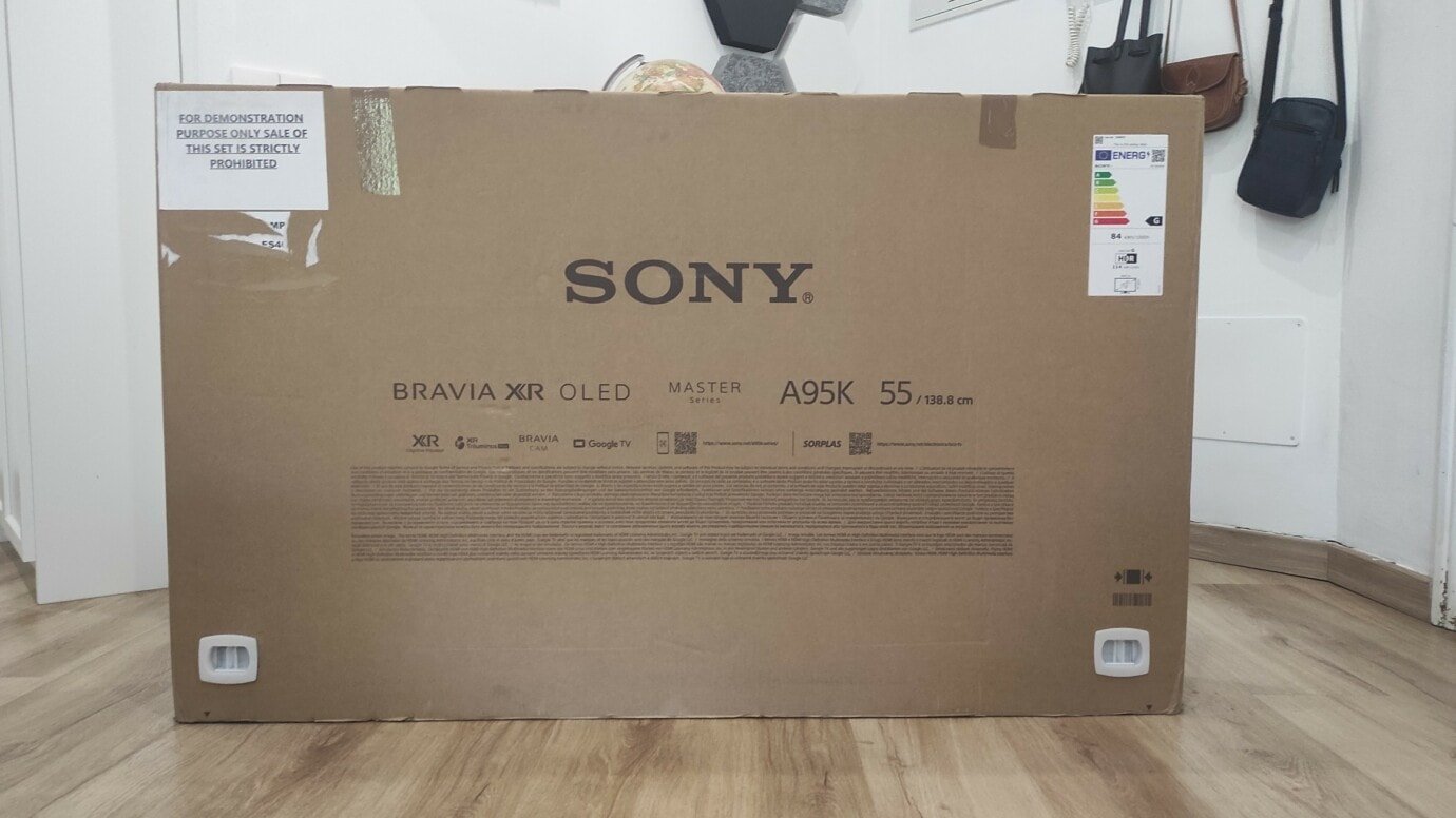 Unboxing y primeras impresiones de la Sony A95K QD-OLED MASTER Series