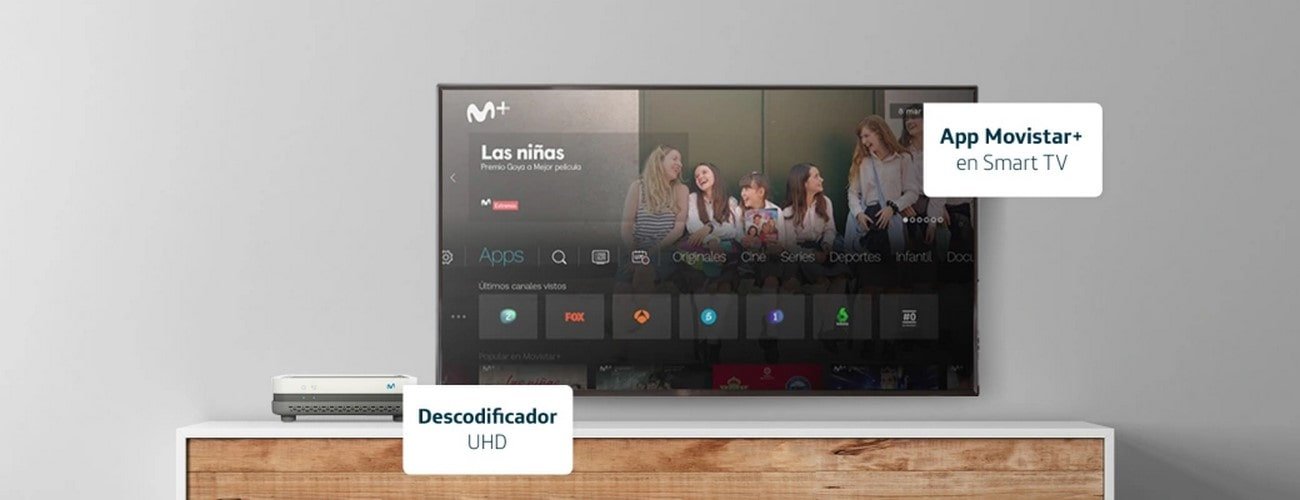 Decodificador Movistar Plus+ vs app oficial
