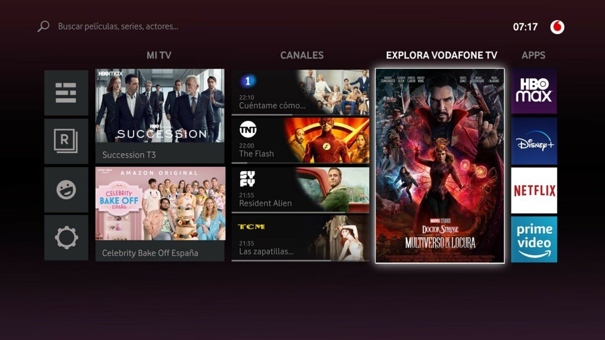 El nuevo decodificador de Vodafone TV con Android TV: contenido 4K