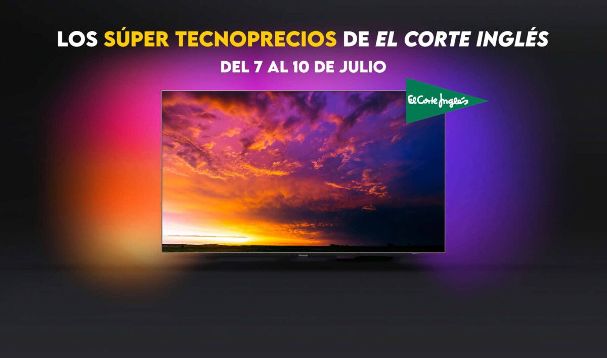 Llegan los Super Tecnoprecios de El Corte Inglés con ofertas en una gran selección de Smart TV