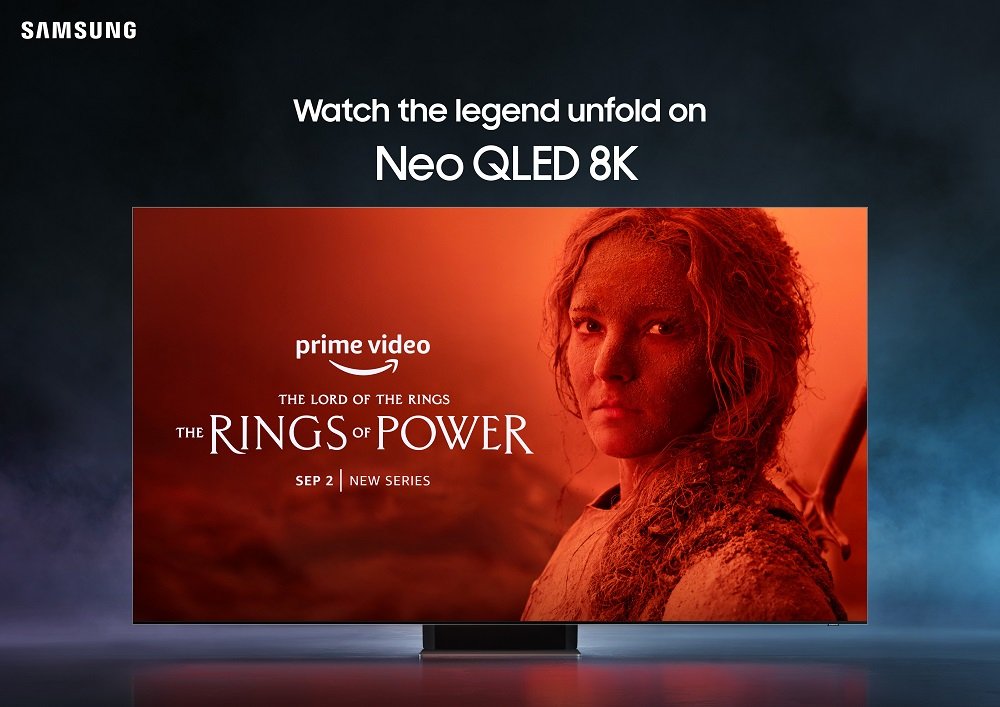 Samsung ofrecerá contenidos exclusivos de El Señor de los Anillos: Los Anillos del Poder en 8K